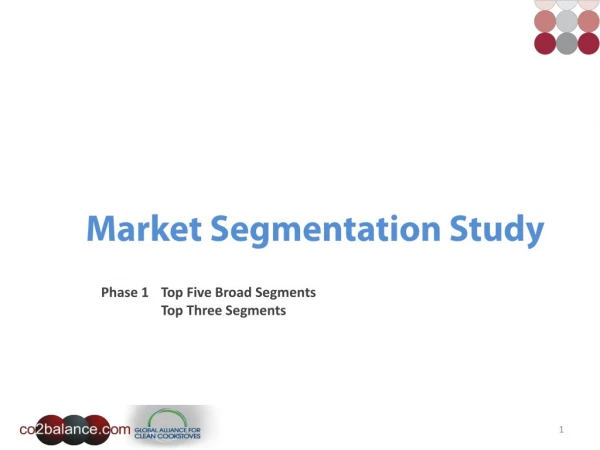 Market Segmentation Study
