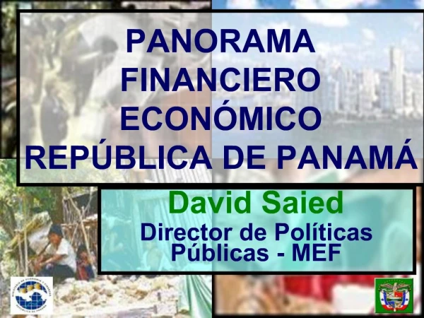 PANORAMA FINANCIERO ECON MICO REP BLICA DE PANAM