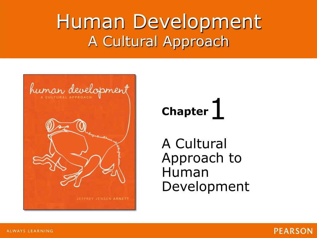 a cultural approach to human development
