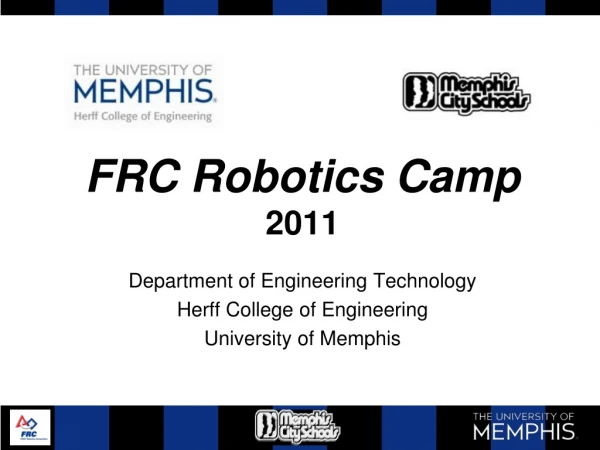 FRC Robotics Camp 2011