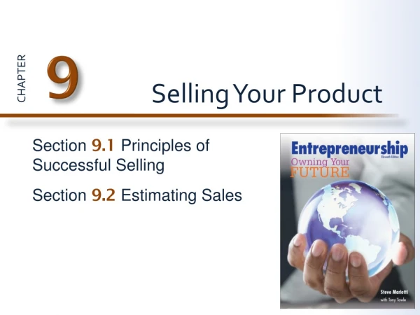 Selling Your Product