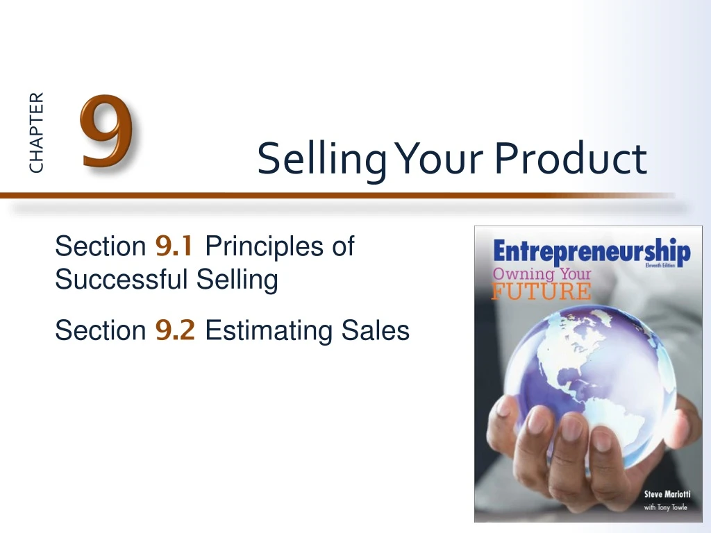 selling your product