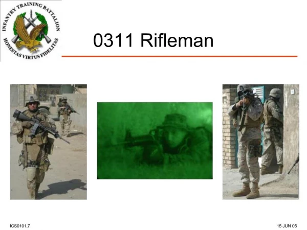 0311 Rifleman