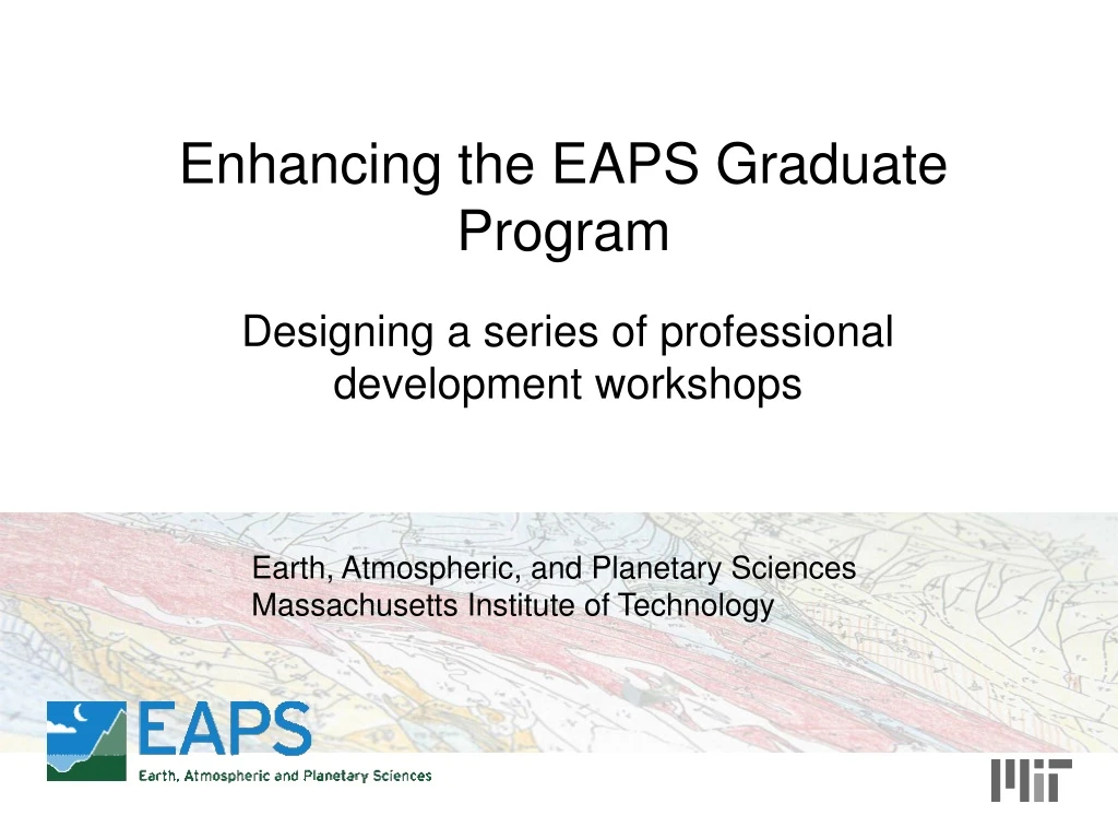 enhancing the eaps graduate program