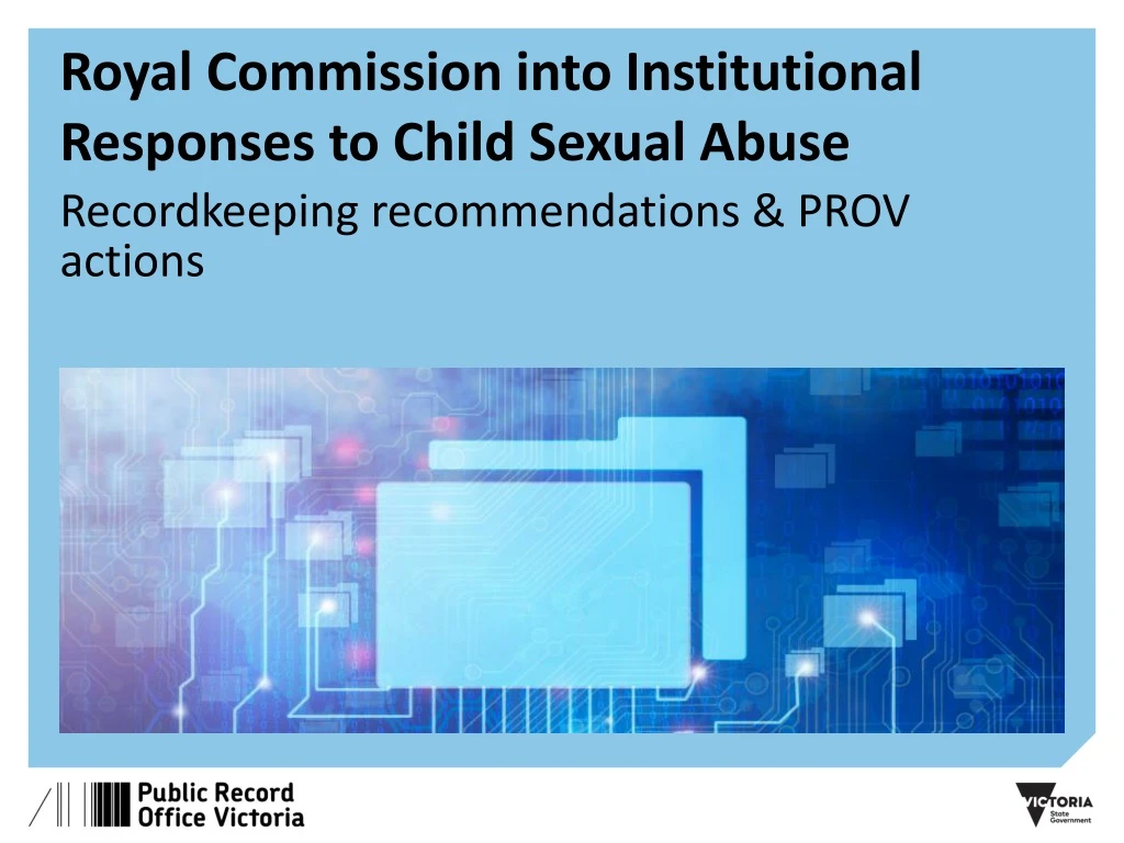 royal commission into institutional responses to child sexual abuse