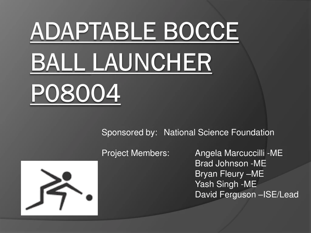 adaptable bocce ball launcher p08004