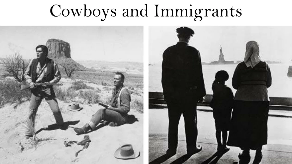 cowboys and immigrants