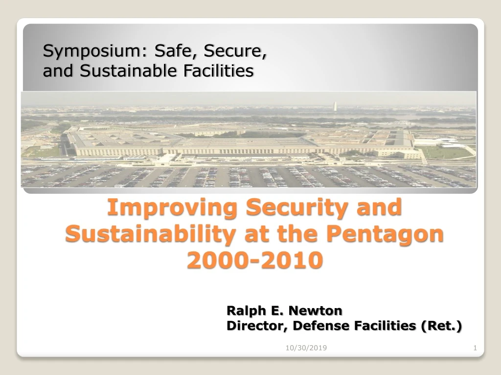 improving security and sustainability at the pentagon 2000 2010