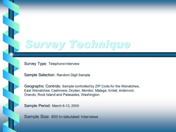 Survey Technique