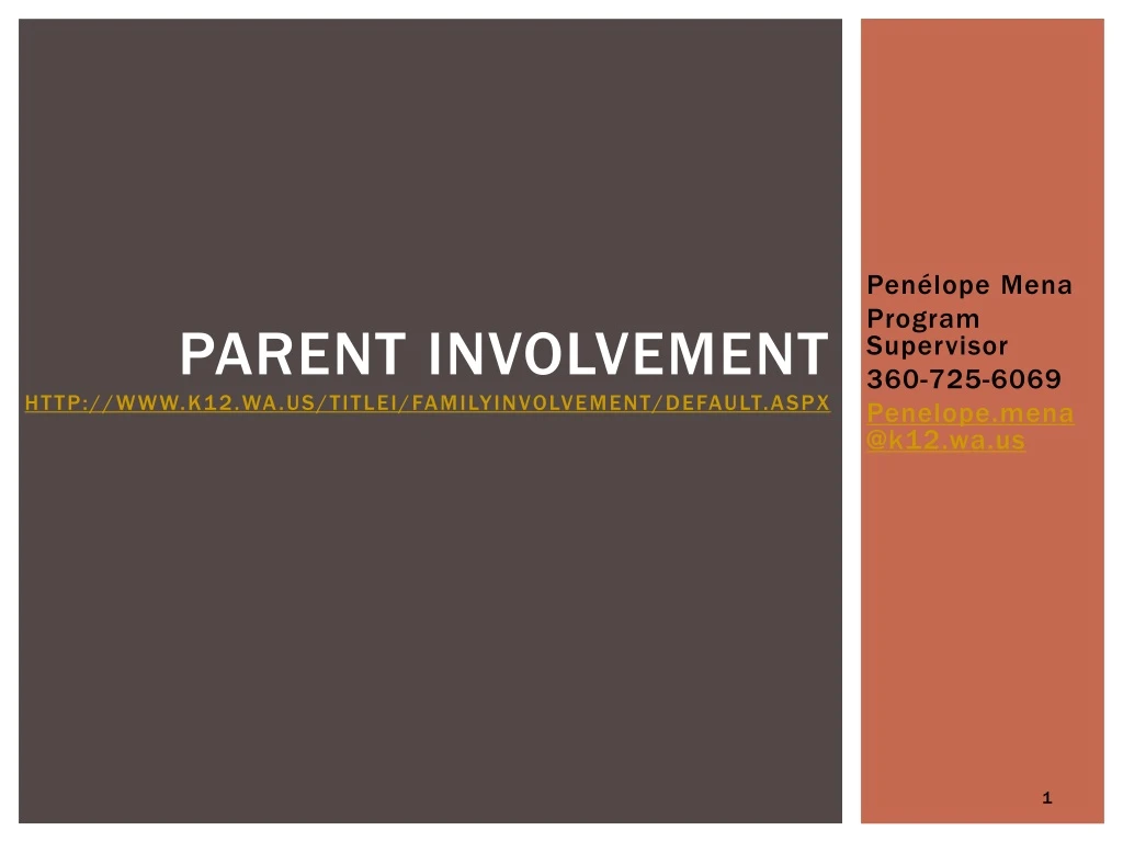 parent involvement http www k12 wa us titlei familyinvolvement default aspx