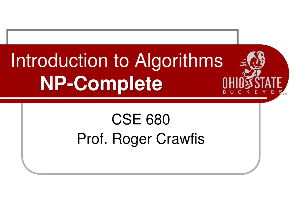 introduction to algorithms np complete