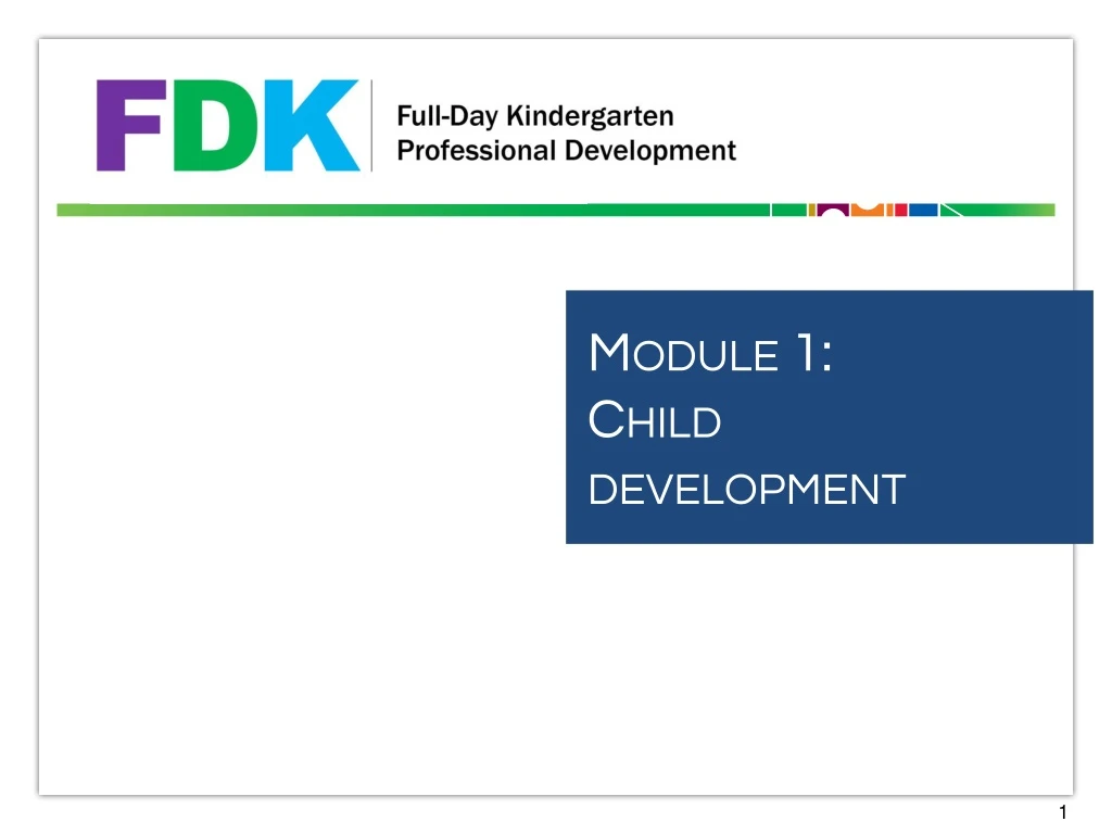 module 1 child development