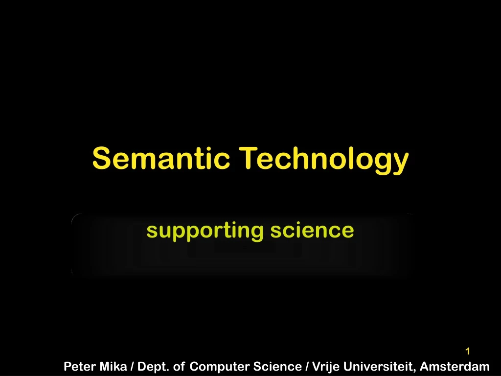 semantic technology