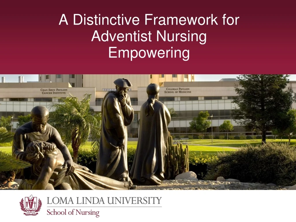 a distinctive framework for adventist nursing empowering