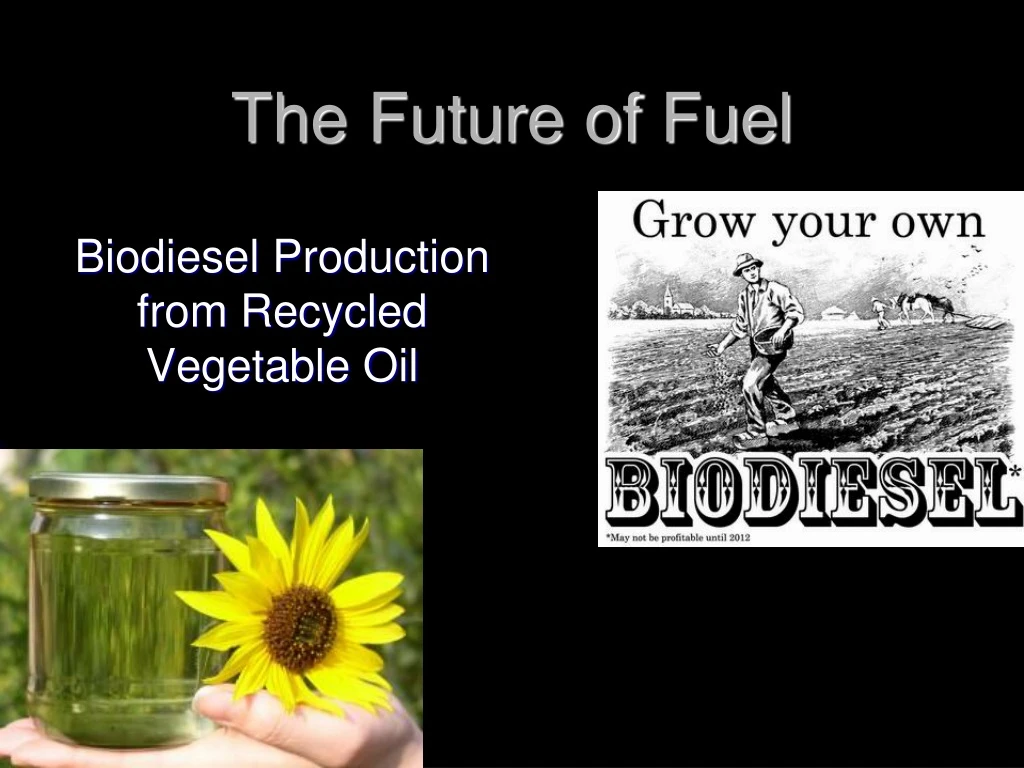the future of fuel