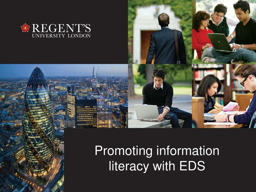 promoting information literacy with eds