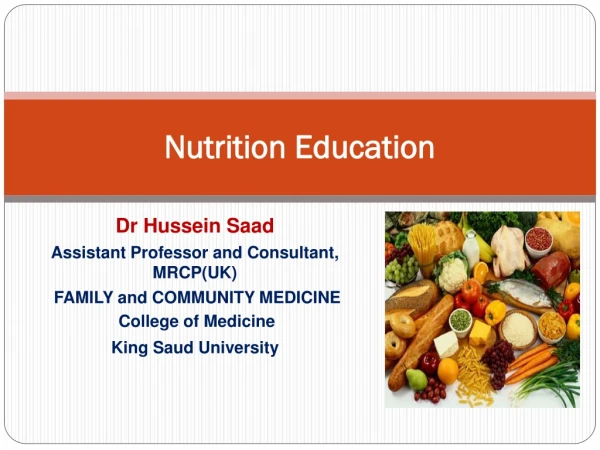 Nutrition Education