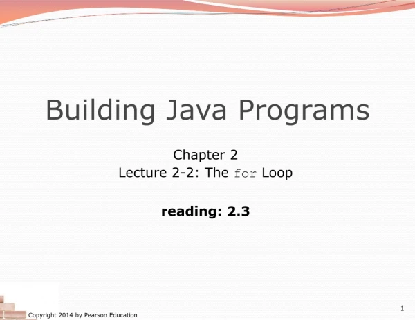 Building Java Programs