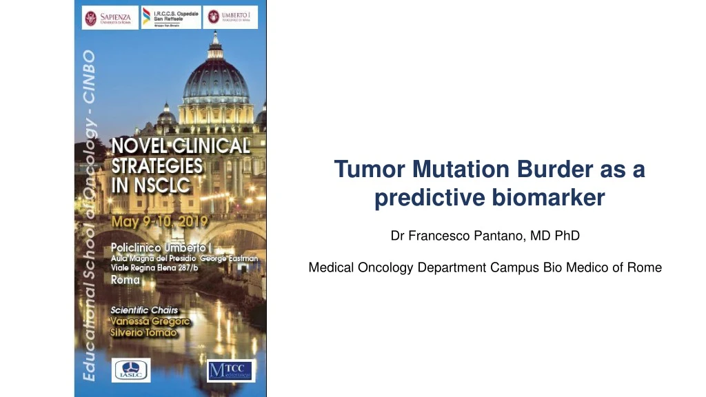 tumor mutation burder as a predictive biomarker
