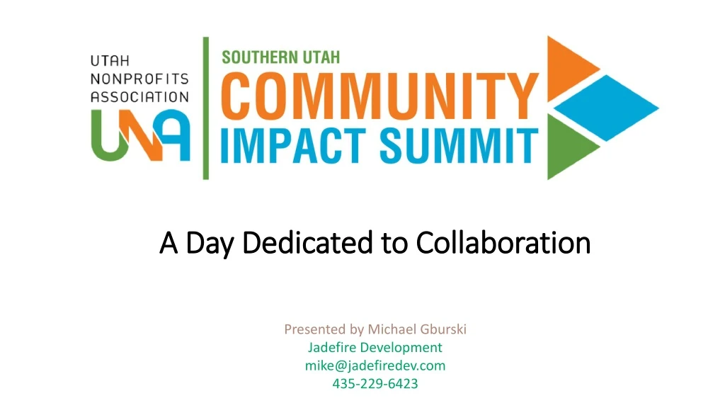 a day dedicated to collaboration