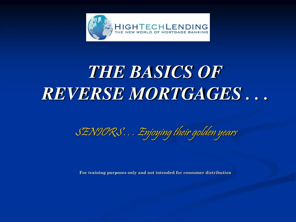 the basics of reverse mortgages seniors enjoying