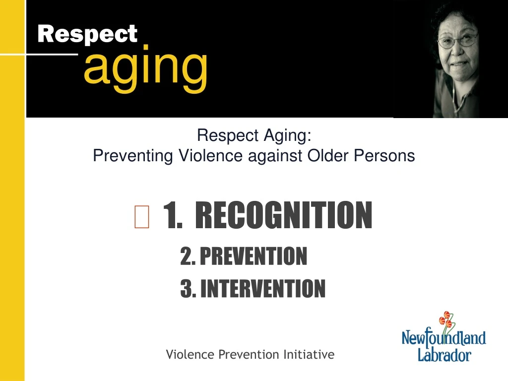 respect aging preventing violence against older persons