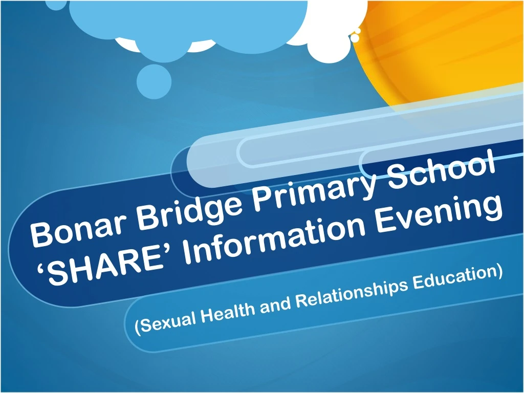bonar bridge primary school share information evening