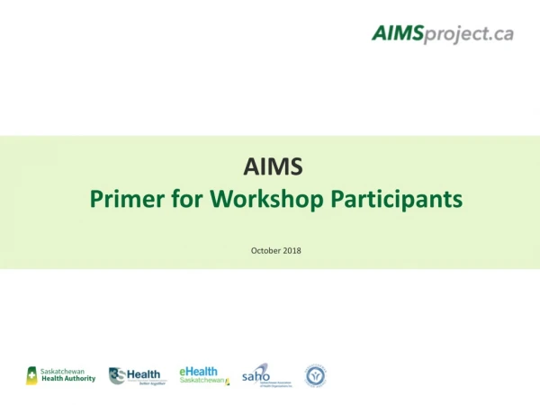 aims primer for workshop participants