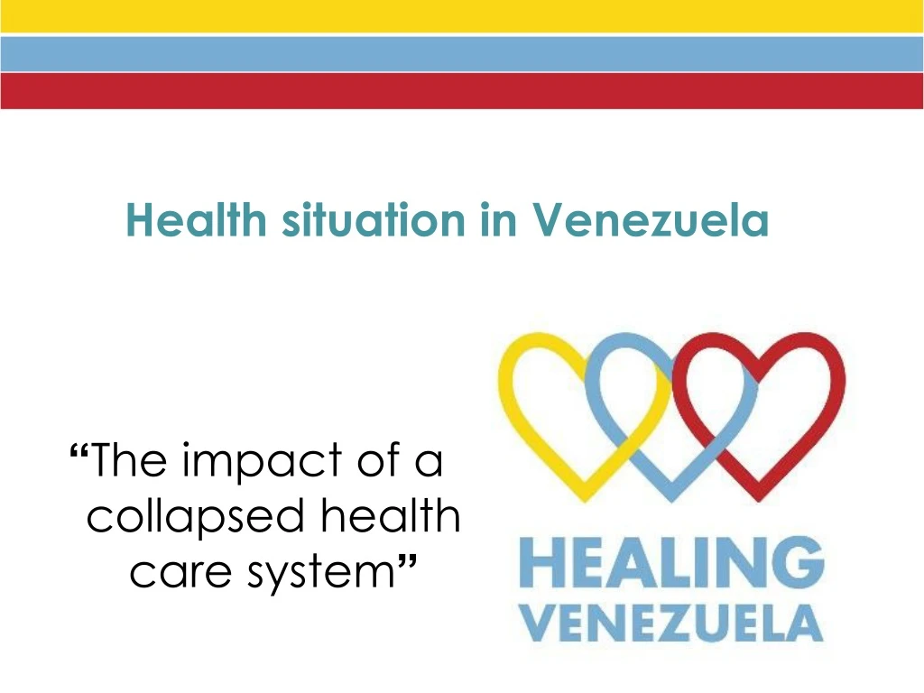 health situation in venezuela