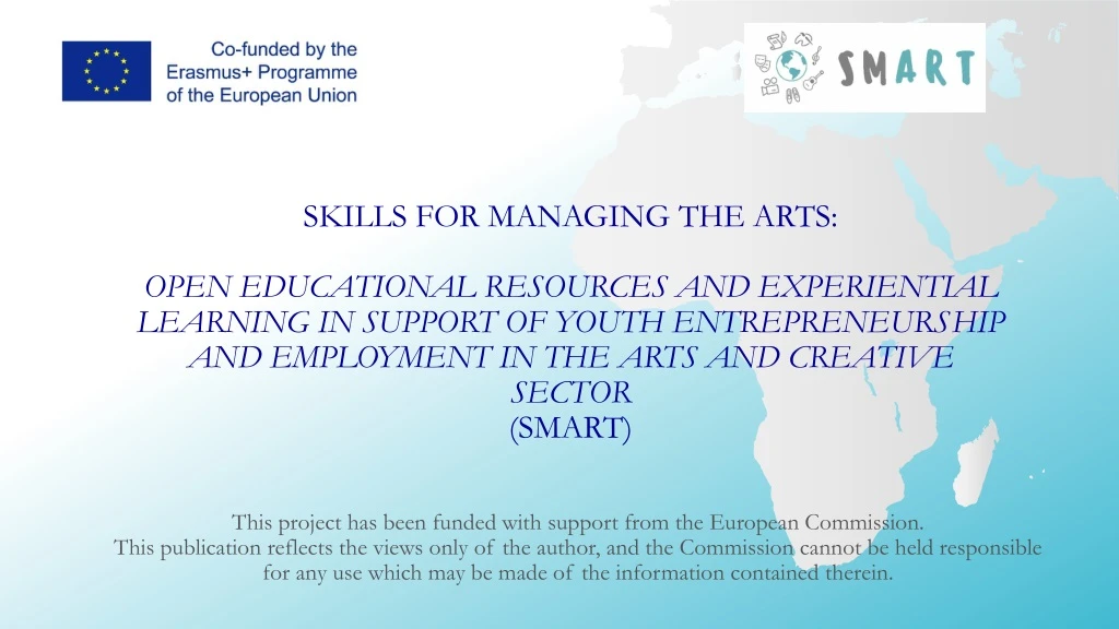 skills for managing the arts open educational