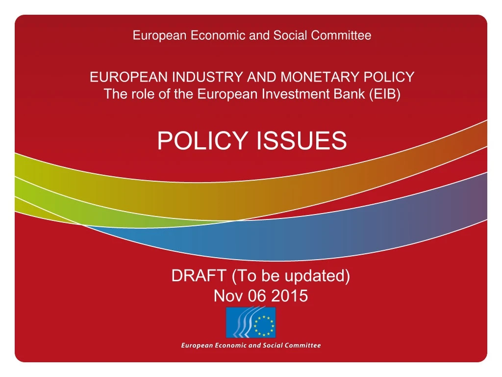 european economic and social committee