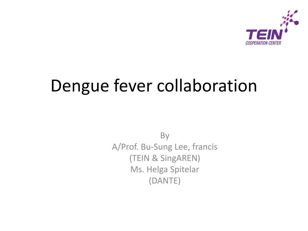 dengue fever collaboration