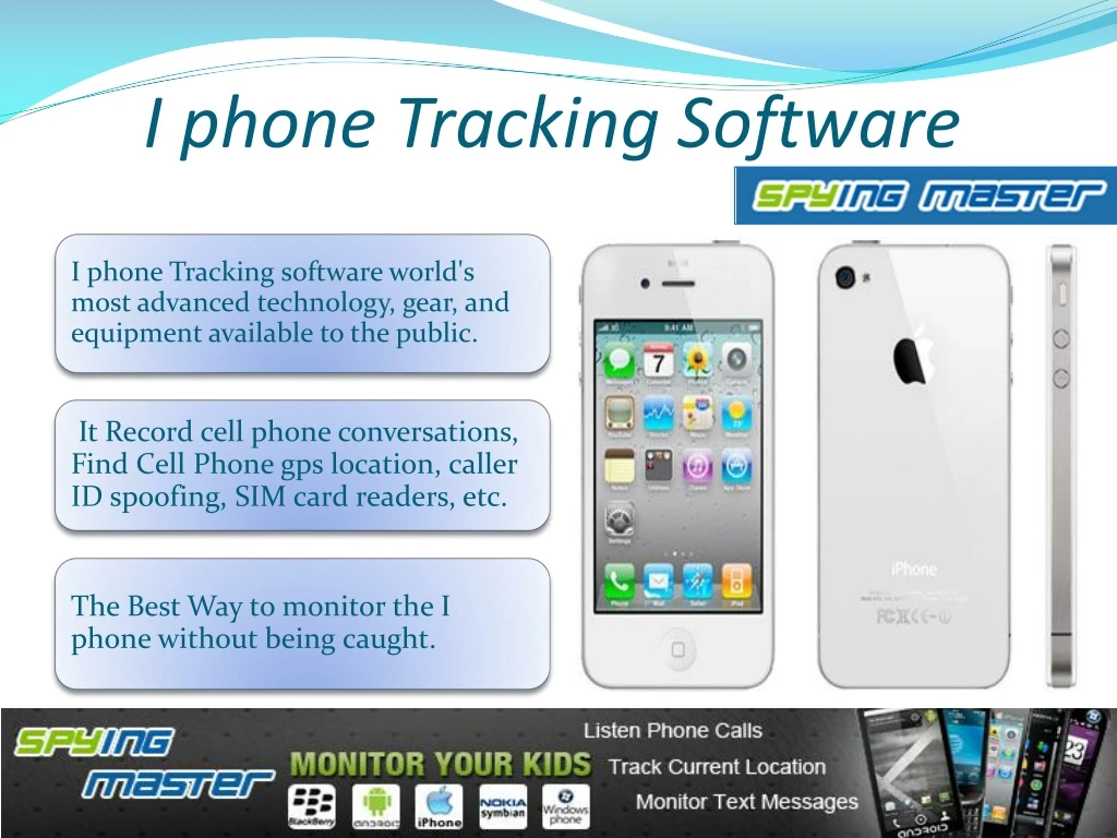 i phone tracking software
