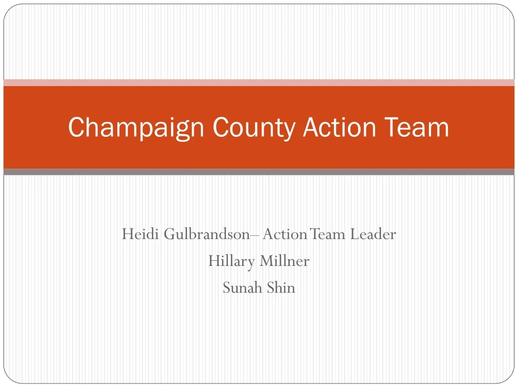 champaign county action team