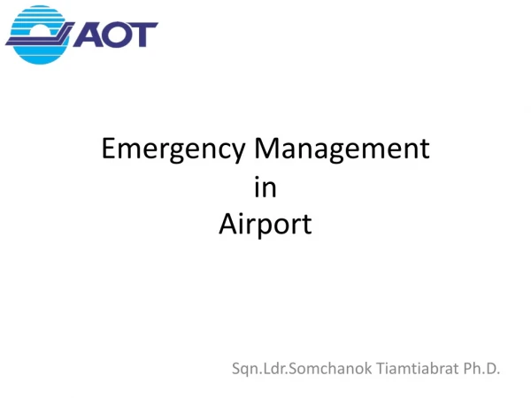Emergency Management in Airport