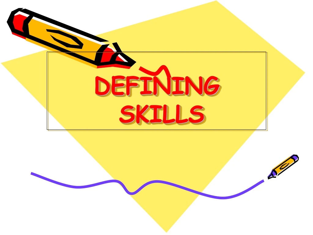 defining skills