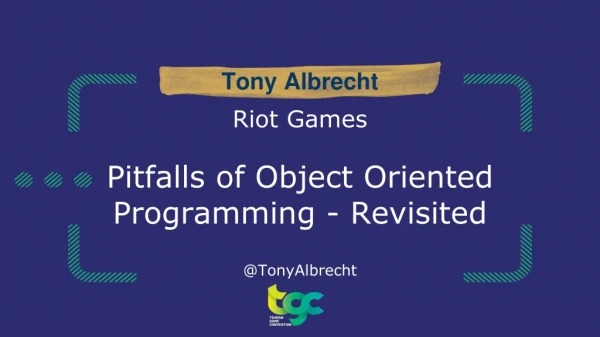 Pitfalls of Object Oriented Programming - Revisited
