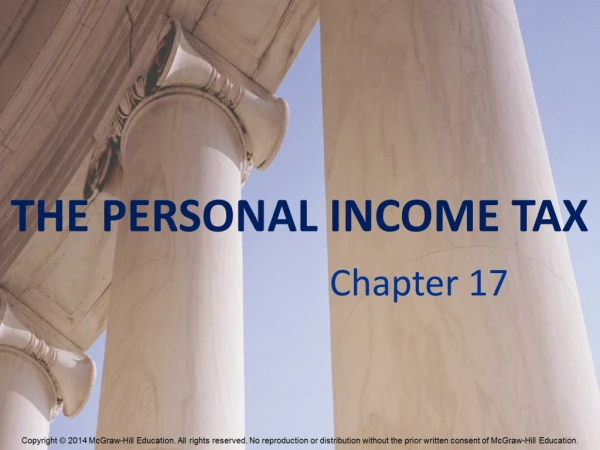 THE PERSONAL INCOME TAX