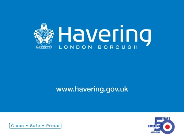 By London Borough of Havering Public Health Service