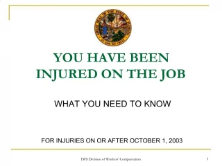 DFS Division of Workers Compensation - slide 1
