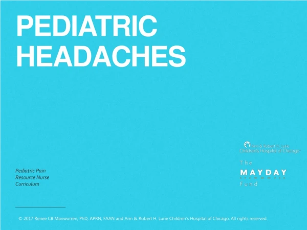 Pediatric Headaches
