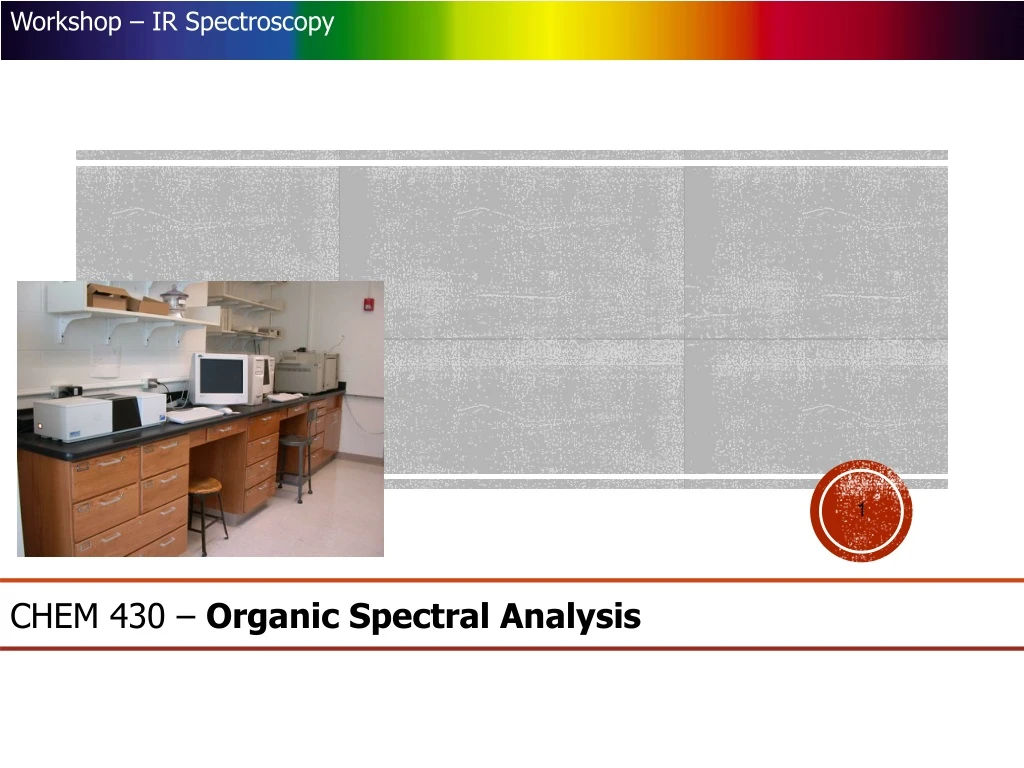 workshop ir spectroscopy