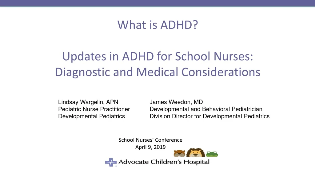 what is adhd updates in adhd for school nurses diagnostic and medical considerations