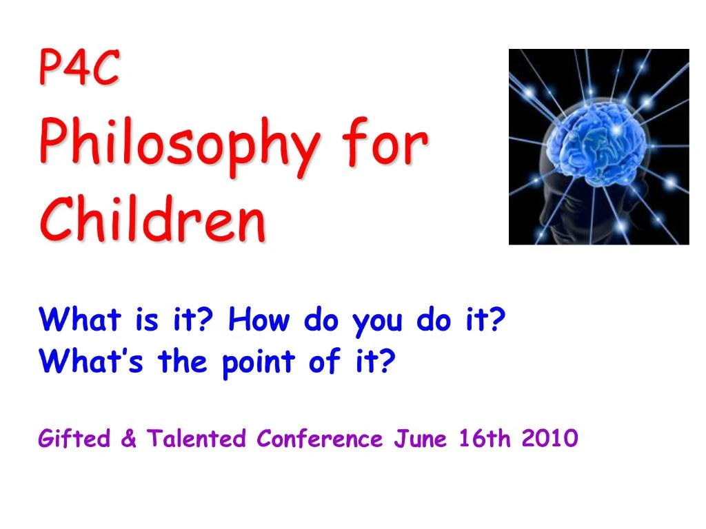 Overview of⁣ Philosophy for Children Program