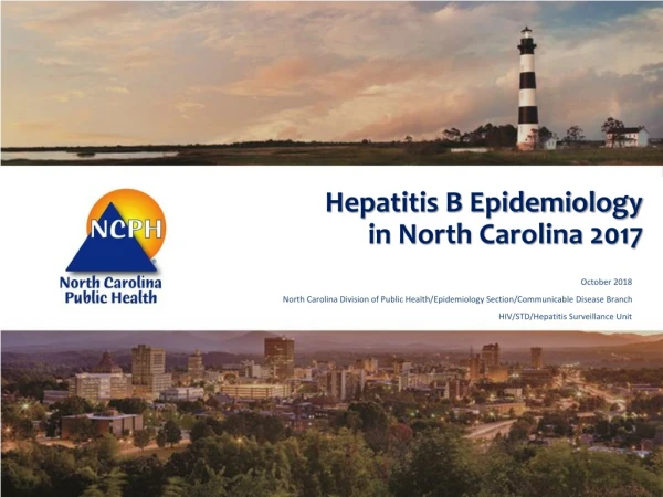 Hepatitis B Epidemiology in North Carolina 2017