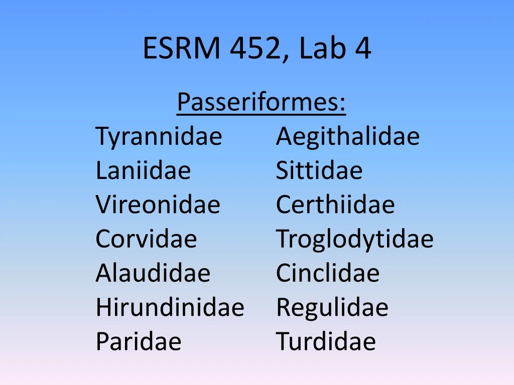 esrm 452 lab 4
