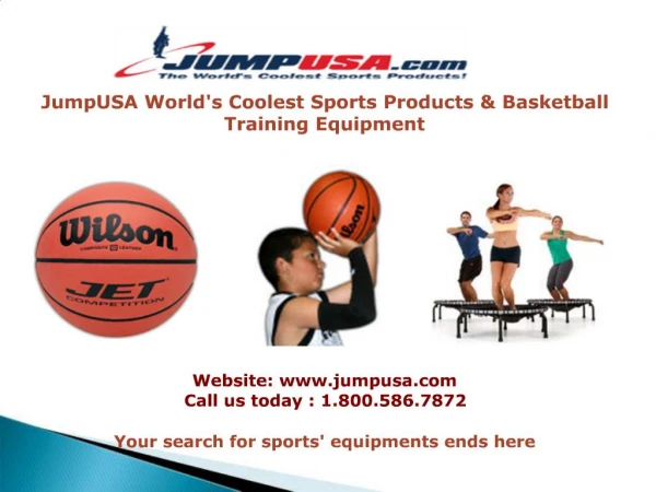 Basketball Equipment By JumpUSA