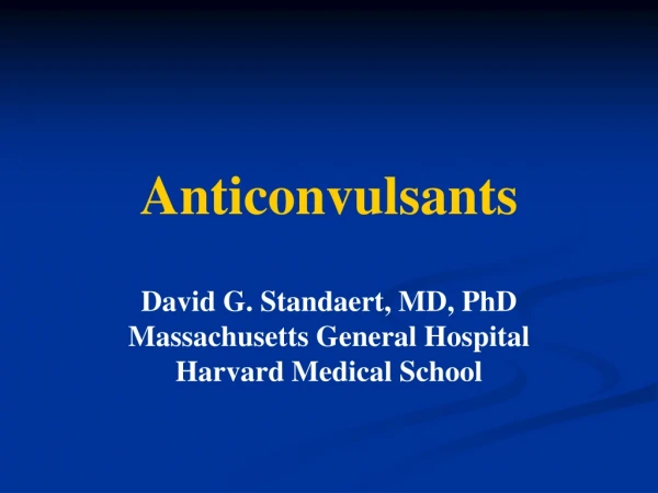 Anticonvulsants