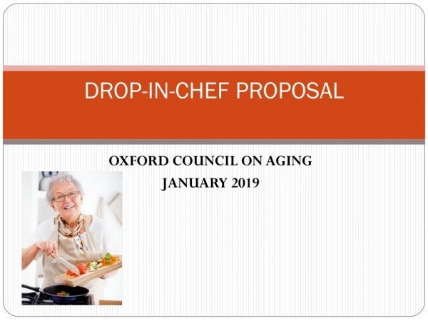 DROP-IN-CHEF PROPOSAL