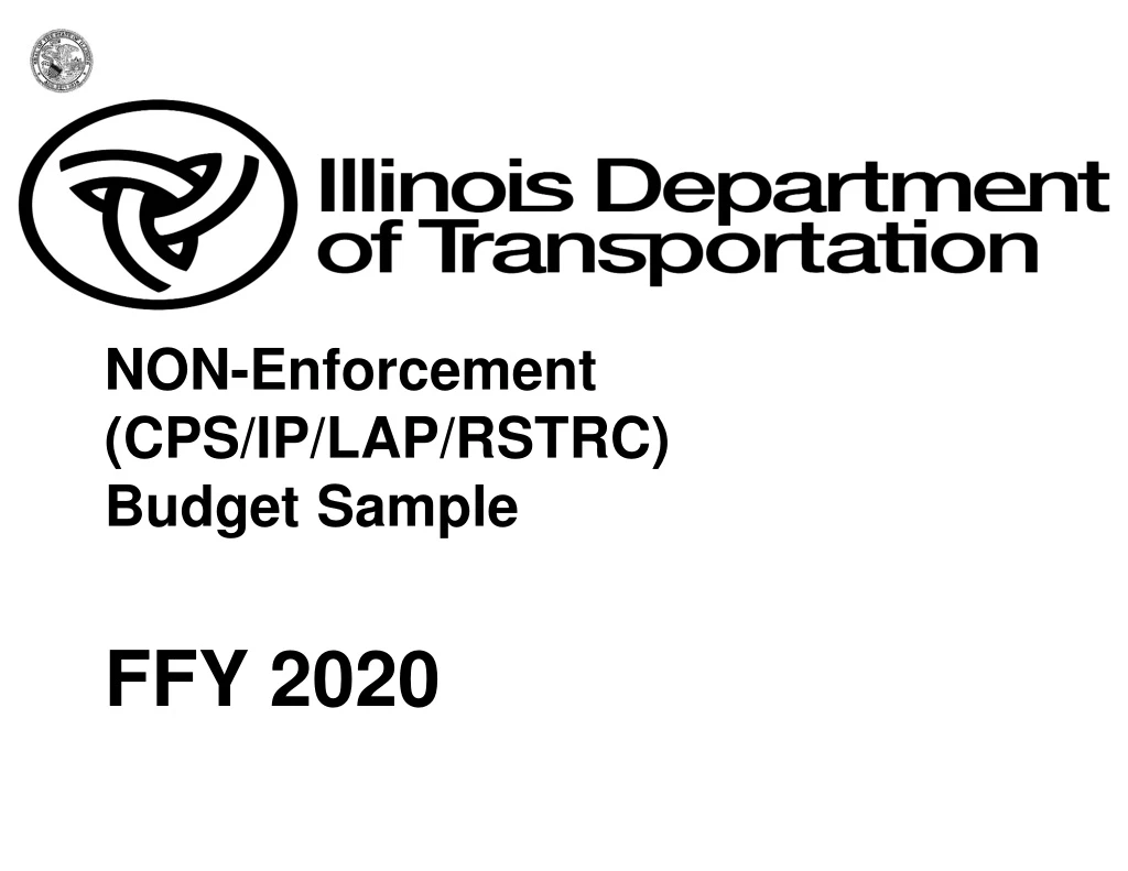 non enforcement cps ip lap rstrc budget sample